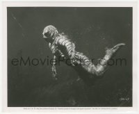 2h224 CREATURE FROM THE BLACK LAGOON 8.25x10 still 1954 best c/u of Gill Man swimming underwater!