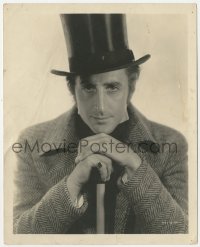 2h244 DAVID COPPERFIELD deluxe 8x10 still 1935 portrait of Basil Rathbone as the stern stepfather!