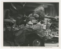 2h254 DEADLY MANTIS 8x10 key book still 1957 great image of defeated giant monster fallen in tunnel!