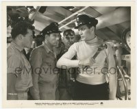 2h264 DEVIL & THE DEEP 8x10 still 1932 Gary Cooper with wrench gets nasty looks from submarine crew!!