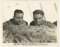 2h299 EACH DAWN I DIE 8x10.25 still 1939 great moody c/u of prisoners James Cagney & George Raft!