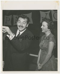 2h314 ERNIE KOVACS/BETTY WHITE 8x10 still 1957 at the premiere of Pal Joey by Darlene Hammond!
