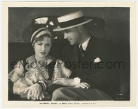 2h335 FLAMING GOLD 8x10.25 still 1933 great close up of William Boyd & Mae Clarke sitting in car!