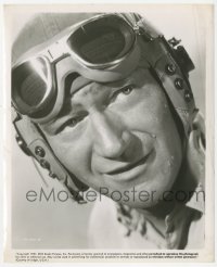 2h337 FLYING LEATHERNECKS 8.25x10 still 1951 best head & shoulders portrait of pilot John Wayne!