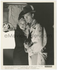 2h363 GENERAL DIED AT DAWN 8.25x10 still 1936 Gary Cooper with gun protecting Madeleine Carroll!