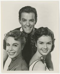 2h374 GIVE A GIRL A BREAK 8.25x10 still 1953 Marge & Gower Champion portrait with Debbie Reynolds!