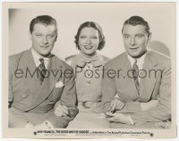 2h390 GOOSE & THE GANDER 8x10.25 still 1935 Kay Francis arm-in-arm with Ralph Forbes & George Brent!