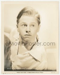 2h423 HOLD THAT KISS 8x10.25 still 1938 great head & shoulders portrait of Mickey Rooney!