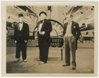 2h429 HOLLYWOOD REVUE 8x10.25 still 1929 Stan Laurel & Oliver Hardy on stage with Jack Benny!