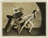 2h428 HOLLYWOOD REVUE 8x10.25 still 1929 great image of sexy dancer attacked by creepy guy!
