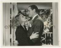 2h453 IF YOU COULD ONLY COOK 8x10.25 still 1935 Herbert Harshall stares at Jean Arthur by Lippman!