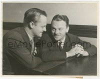2h485 JAMES CAGNEY 6.5x8.5 news photo 1936 in court with brother William to void Warner contract!