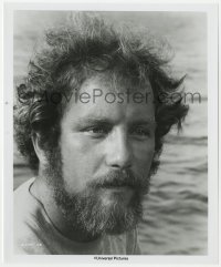 2h489 JAWS 8.25x10 still 1975 great head & shoulders portrait of Richard Dreyfuss, Steven Spielberg