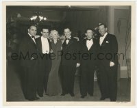 2h559 LAUREL & HARDY/JEAN HARLOW/HAROLD LLOYD 8x10 still 1934 paying tribute to Hal Roach by Stax!