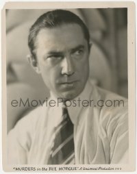 2h663 MURDERS IN THE RUE MORGUE 8x10.25 still 1932 wonderful close portrait of Bela Lugosi w/ tie!
