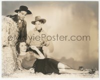 2h697 OF MICE & MEN 7.75x9.5 still 1940 Burgess Meredith w/Lon Chaney Jr check out sexy Betty Field!