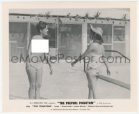 2h725 PEEPING PHANTOM 8.25x10 still 1964 great image of topless woman on the beach!