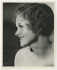 2h728 PERT KELTON 8x10 still 1934 profile portrait of the pretty RKO actress by Ernest A. Bachrach!