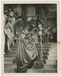 2h730 PHANTOM OF THE OPERA 8x10.25 still 1925 Lon Chaney full-length in costume at masquerade ball!
