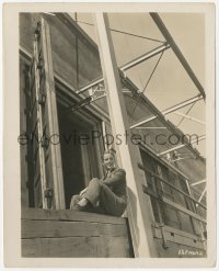 2h732 PHILLIPS HOLMES 8.25x10.25 still 1930s sitting outside at the Paramount sound stage!