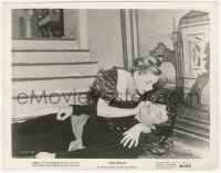 2h736 PIRATE 8x10.25 still 1948 Judy Garland tries to wake unconscious Gene Kelly with mustache!