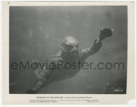 2h764 REVENGE OF THE CREATURE 8x10.25 still 1955 great c/u of the monster swimming underwater!