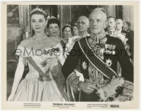 2h778 ROMAN HOLIDAY 8x10.25 still R1960 wonderful c/u of Princess Audrey Hepburn in her royal gown!