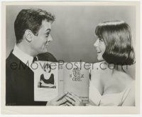 2h802 SEX & THE SINGLE GIRL 8.25x10 still 1965 Tony Curtis & sexy Natalie Wood with source novel!