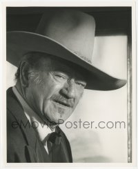 2h811 SHOOTIST 8.25x10 still 1976 great portrait of cowboy John Wayne, directed by Don Siegel!