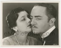 2h856 STREET OF CHANCE 8x10 still 1930 great romantic close up of Kay Francis & William Powell!