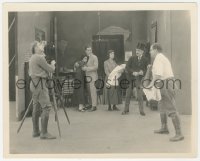 2h858 STUDIO STAMPEDE deluxe 8x10 still 1917 great image of movie director filming a scene!