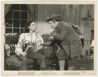 2h912 TIME OF THEIR LIVES 8x10.25 still 1946 Lou Costello & Marjorie Reynolds shush each other!