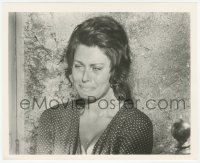 2h932 TWO WOMEN 8.25x10 still 1960 intense close up of Sophia Loren crying, Vittorio De Sica!