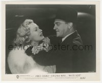 2h966 WHITE HEAT 8.25x10 still 1949 c/u of crazed James Cagney manhandling scared Virginia Mayo!