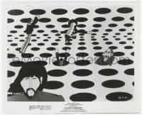 2h991 YELLOW SUBMARINE 8.25x10 still 1968 great psychedelic cartoon image of The Beatles!