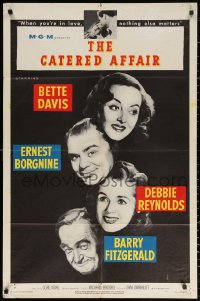 2j194 CATERED AFFAIR 1sh 1956 Debbie Reynolds, Bette Davis, Ernest Borgnine, Barry Fitzgerald