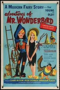 2j243 CURIOUS ADVENTURES OF MR. WONDERBIRD 1sh R1950s Paul Grimault's La bergere et le ramoneur