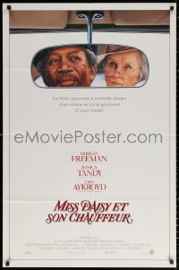 2j284 DRIVING MISS DAISY int'l French language 1sh 1989 art of Morgan Freeman & Jessica Tandy!