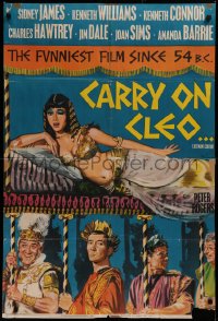 2j007 CARRY ON CLEO English 1sh 1965 English comedy on the Nile, sexy full-length Amanda Barrie!