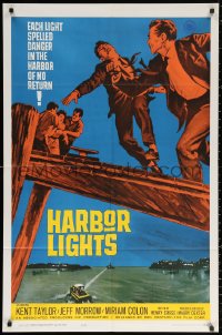 2j417 HARBOR LIGHTS 1sh 1963 each light spelled danger in the harbor of no return!