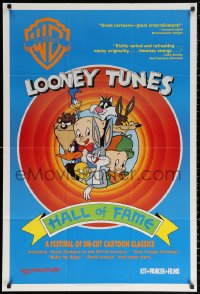2j547 LOONEY TUNES HALL OF FAME 1sh 1991 Bugs Bunny, Daffy Duck, Elmer Fudd, Porky Pig!