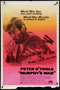 2j631 MURPHY'S WAR 1sh 1971 Peter O'Toole, WWII was ending, WWMurphy was about to begin!