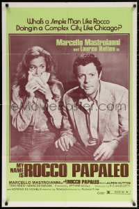 2j638 MY NAME IS ROCCO PAPALEO 1sh 1974 Marcello Mastroianni & sexiest Lauren Hutton!