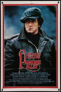 2j694 PARADISE ALLEY style E int'l 1sh 1978 cool close-up of director & star Sylvester Stallone!