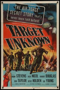 2j880 TARGET UNKNOWN 1sh 1951 never before told United States Air Force secret story!