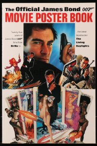 2k018 OFFICIAL JAMES BOND 007 MOVIE POSTER BOOK softcover book 1987 full-page & full-color!