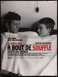 2k411 A BOUT DE SOUFFLE French 1p R2010 Jean-Luc Godard classic, Jean Seberg, Jean-Paul Belmondo