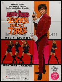 2k439 AUSTIN POWERS: THE SPY WHO SHAGGED ME French 1p 1999 Mike Myers & sexy Heather Graham!