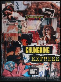 2k506 CHUNGKING EXPRESS French 1p 1995 Kar Wai's Chong qing sen lin, Brigitte Lin, cool montage!