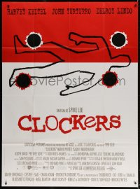 2k507 CLOCKERS French 1p 1995 directed by Spike Lee, cool Saul Bass inspired art!